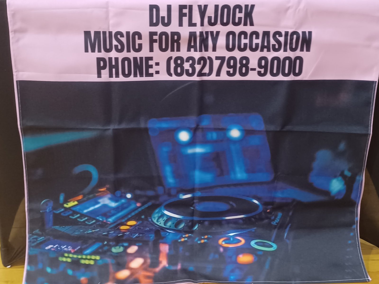 Professional DJ equipment